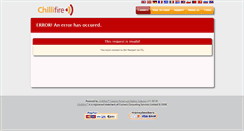 Desktop Screenshot of login02.chillifire.net