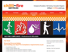Tablet Screenshot of chillifire.com.au